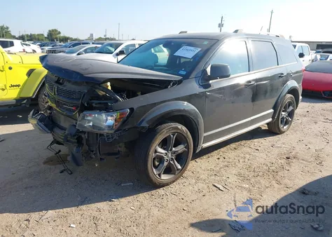 2020 Dodge Journey Crossroad из США, поврежденный, VIN 3C4PDCGBXLT206624